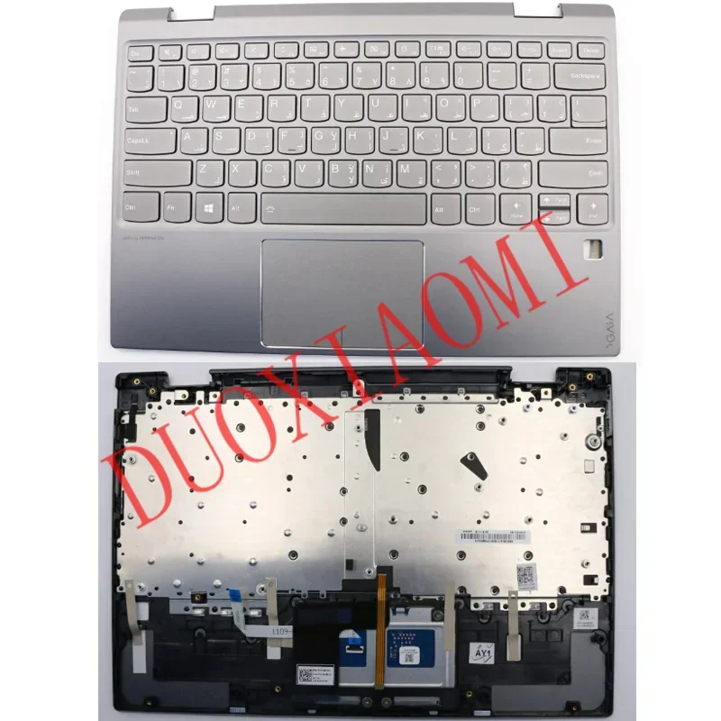 

New for Lenovo IdeaPad Yoga 720-12ibb cover upper case B 81b5 NBL PTN W/KB US BL IG ar 5cb0q12203 5cb0q12160