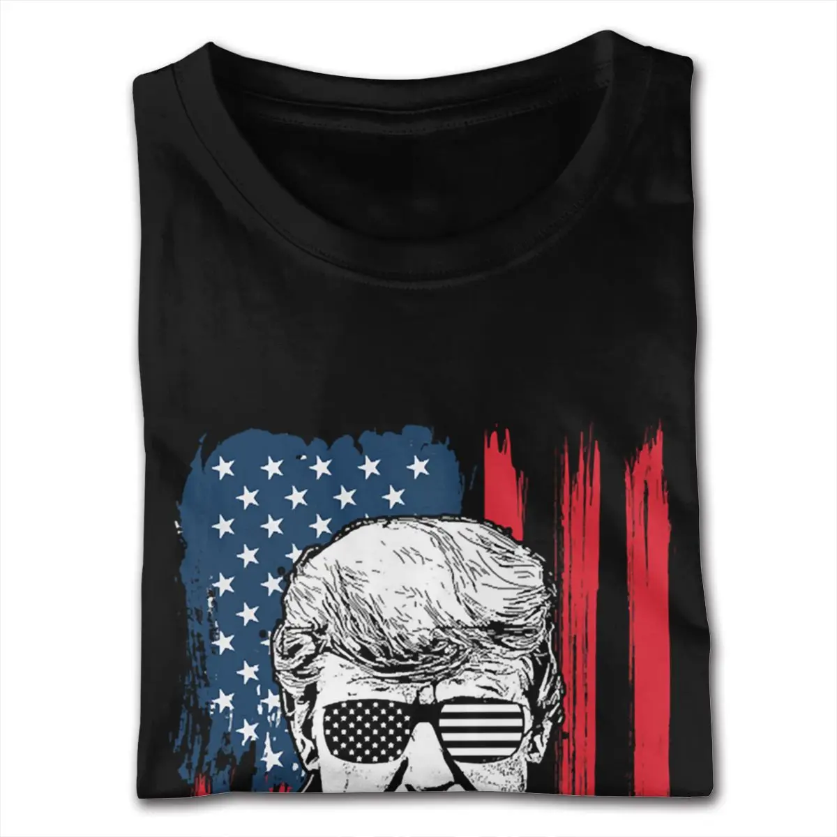 Retro Pro Trump Ultra Maga Fashionable T Shirts Small Size For Men's Formal Design Tee Shirts