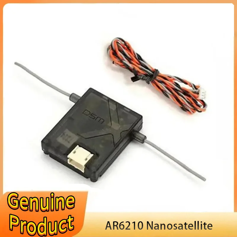 

DSMX 6 CH AR6210 RC Receiver RX W/ Satellite Support for DSM2 SPEKTRUM DX6i DX7 DX8 DX9 JR DSX6 DSX7 DSX8 RC Transmitter Radio