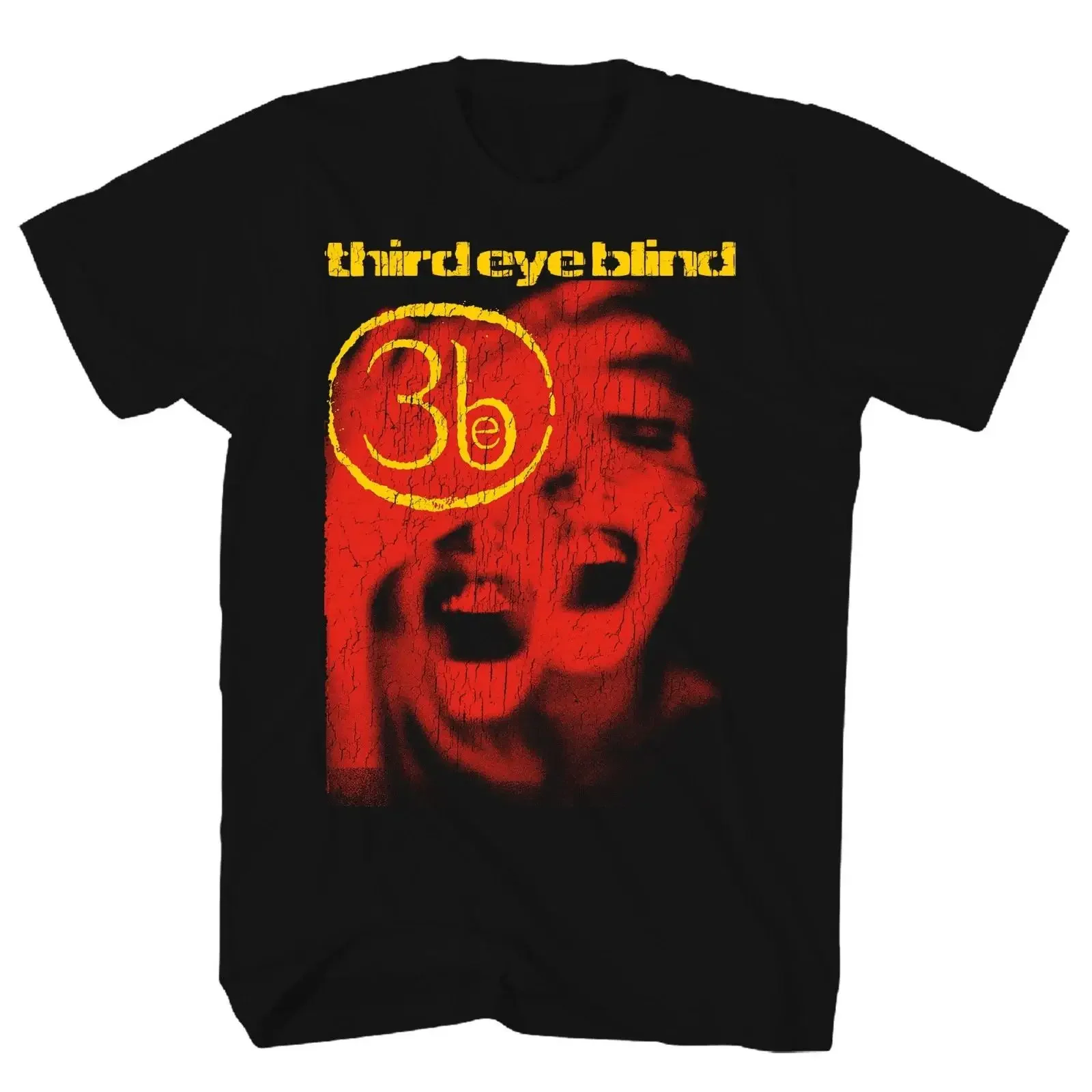 Third Eye Blind Album Cover Mens T Shirt Music Classic Rock Band New Black vintage Washed fashion Unisex Soft designer clothes