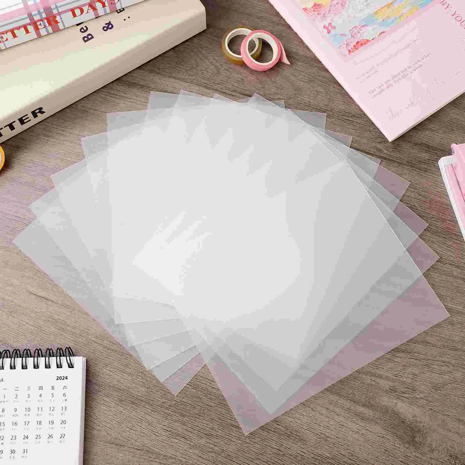 3D Blank Stencil Template PVC Material Transparent Stencils Translucent Make Your Child