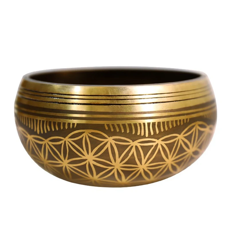 14 Cm Nepal Singing Bowl Handmade Brass Tibetan Bowls Buddha Tibetan Singing Bowl Meditation Buddha Sound Bowls Meditation Tools