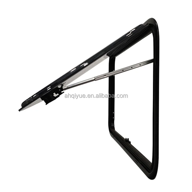 

1000x500mm Adjustable Depth RV Round Corner Window Universal Fitment