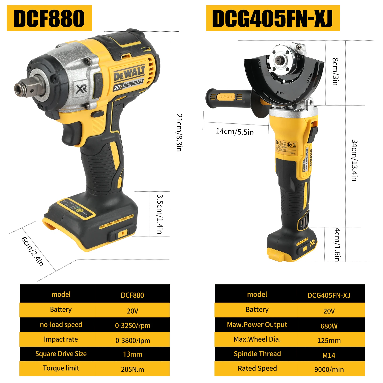 DeWalt lithium battery brushless DeWalt 880, Dcf405fn Drill with Tool Kit Combination kit ﻿No battery