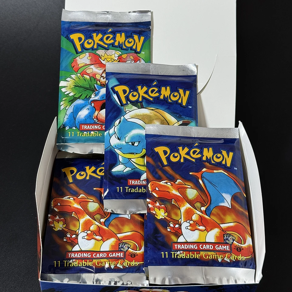 Pokmon Base Set Booster Box Pack TCG 1st Edition Proxy Game Cards 1Box 36 Packs  Jungle Fossil Sealed packaging Collecting gifts - AliExpress 26