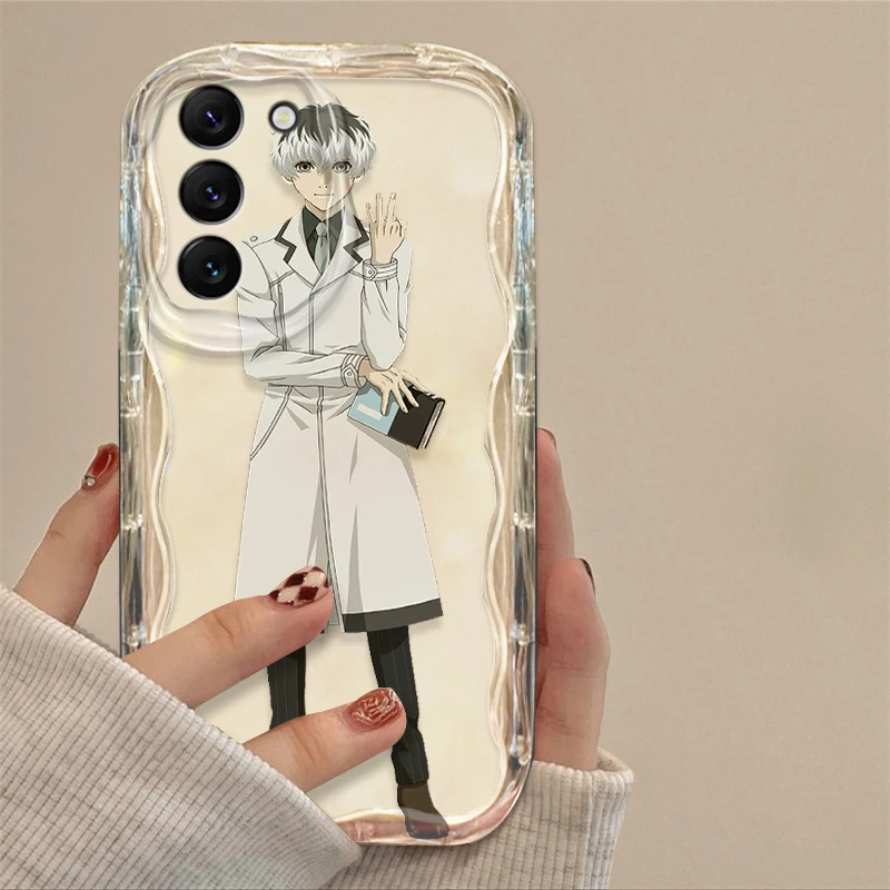 Anime Tokyo Ghoul Cool Cover For S21 S23 S24 Ultra Plus FE A55 A35 A25 A05S A54 A53 A52 A33 A32 Wave Oil Phone Case