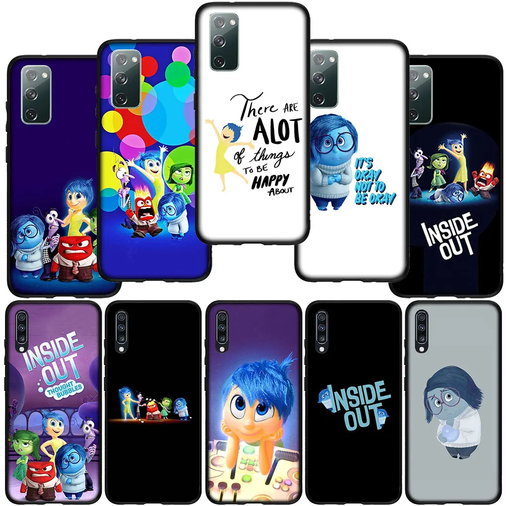 Inside Out Cartoon Soft Cover for Xiaomi Redmi Note 12 11 10 9 Pro 9S 10S 11S 9A 9C NFC 9T 10A 10C 12C Phone Case