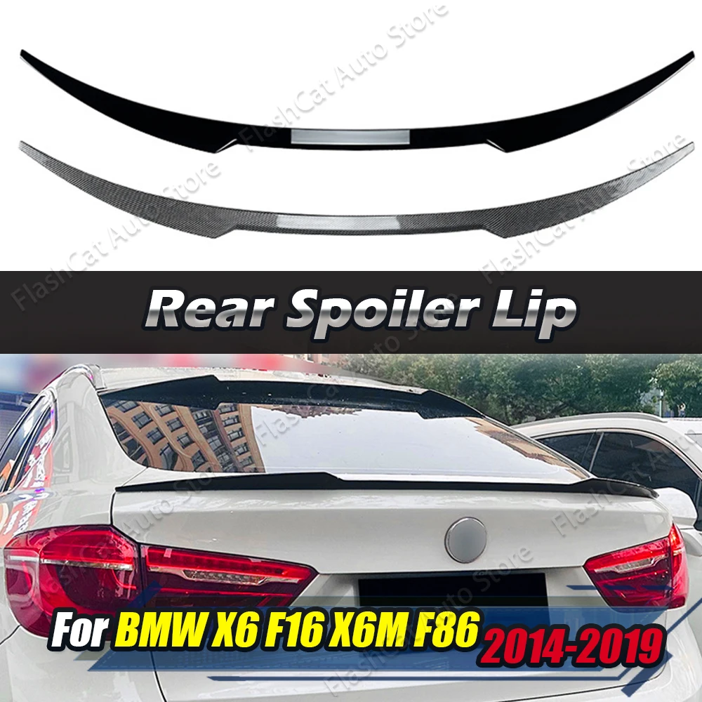 

Car Rear Trunk Roof Spoiler M4 Style Tail Wing For BMW X6 X6M F16 Body Kits Tuning 2014 2015 2016 2017 2018 2019