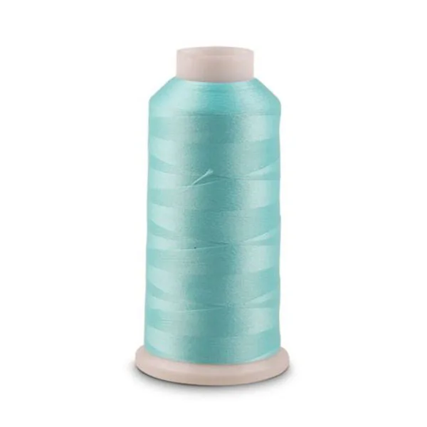 

3000 Yards Light Blue Sewing Machine Thread Night Knitting Threads Embroidered Luminous
