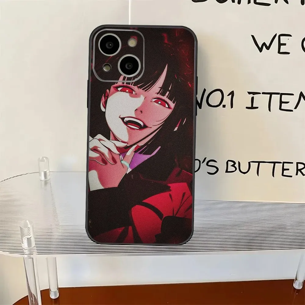 Anime Kakegurui Jabami Yumeko Phone Case For iPhone 11,12,13,14,15,XS,XR,X,Mini,Pro,Max,Plus Shell