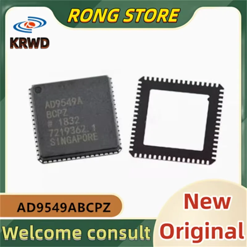 2PCS AD9549ABCPZ-REEL7 New and Original Chip IC AD9549ABCPZ AD9549AB LFCSP-64 Clock timing chip
