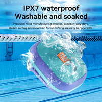 Wireless Bluetooth Speaker Outdoor Portable IPX7 Waterproof TWS Interconnection Speakers 360° Surround HiFi Sound Quality TG394