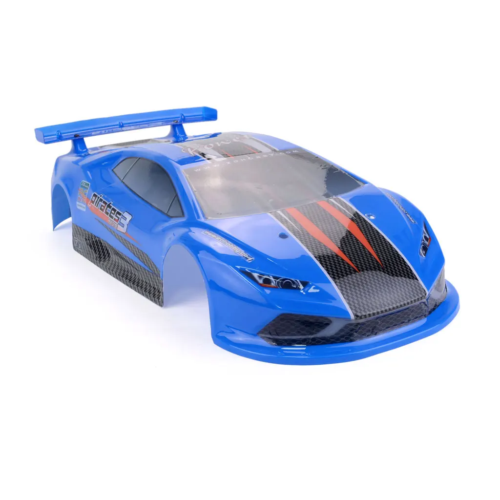 1/10 RC Drift Car On-Road Car Shell Body for LRP Yokomo Touring Car Tamiya HPI Kyosho HSP Redcat FS ACME ZD Racing Cars,Blue