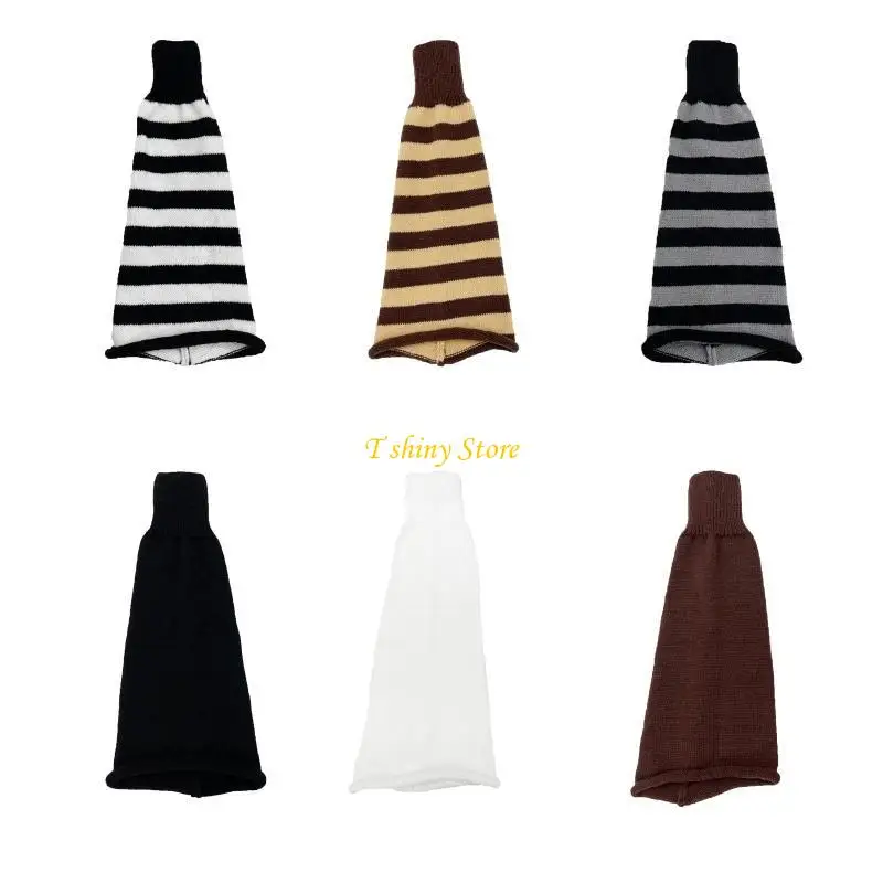 N58F JK 양말 Jk 스타킹 로리타 레그 워머 양말 슬러치 양말 여성 프린트 레그 워머 펑크 로리타 무릎 양말 고딕 롱 양말