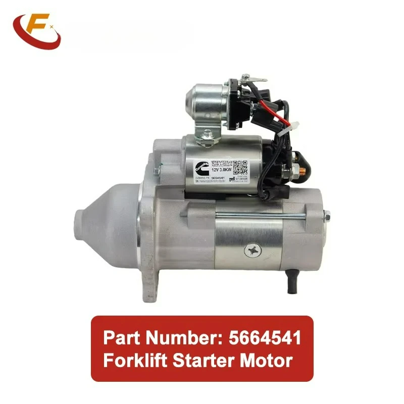 

Factory Price Forklift Spare Parts Starter Motor 5664541 Cummins ISF2.8 ISF3.8 Diesel Engine for Heli Hangcha