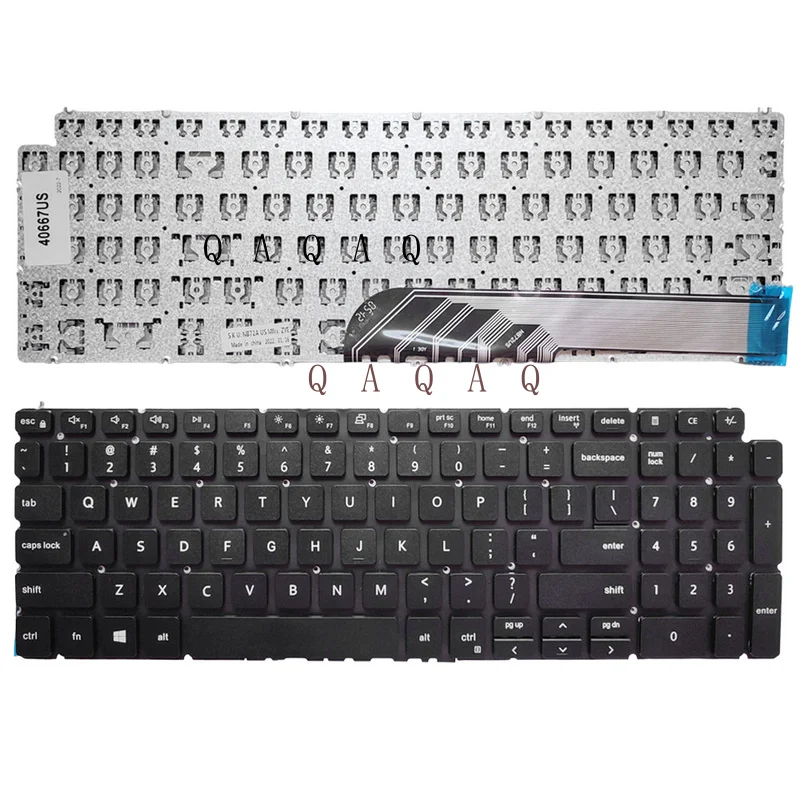 

QA Новая клавиатура для ноутбука — клавиатура для Dell Inspiron 15 3505 7590 7591 5