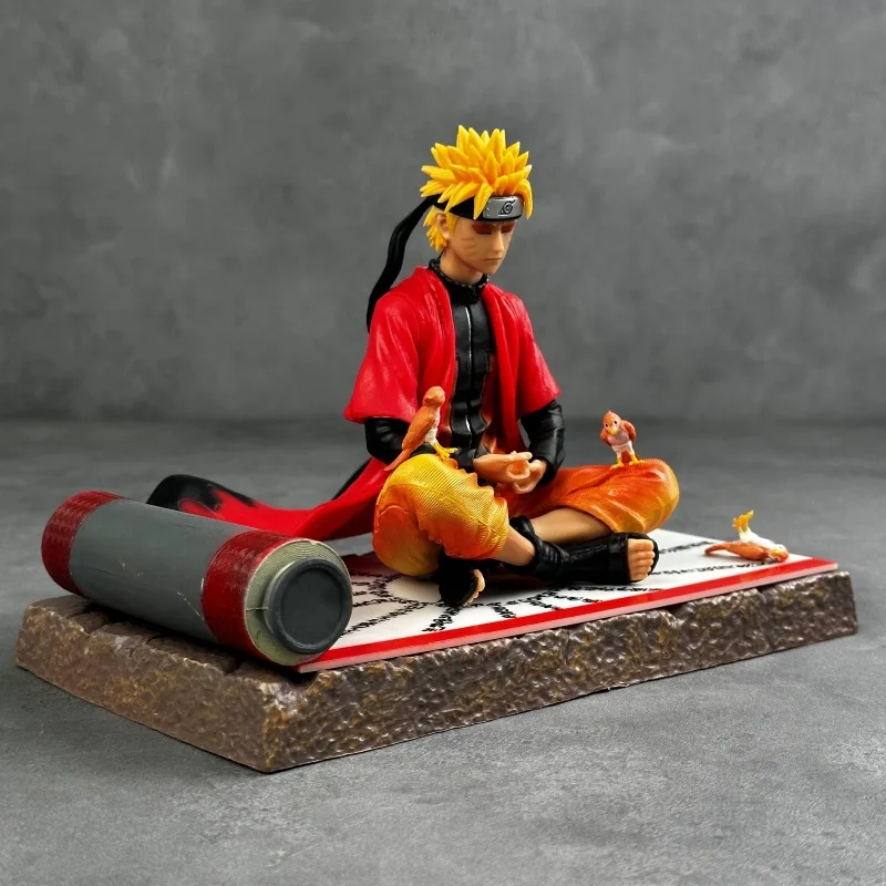 بانداي ناروتو يده التأمل الخالد ناروتو GK دوامة ناروتو الرنين سلسلة أنيمي يده نموذج غرفة الديكور هدية