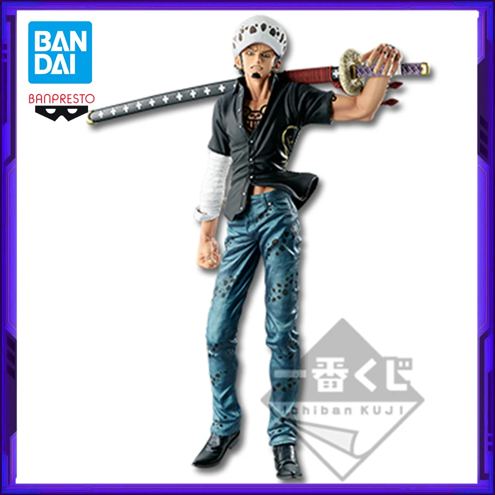 

В наличии Bandai Original Banpresto ONE PIECE Trafalgar D. Water Law аниме фигурка модель фигурки игрушки