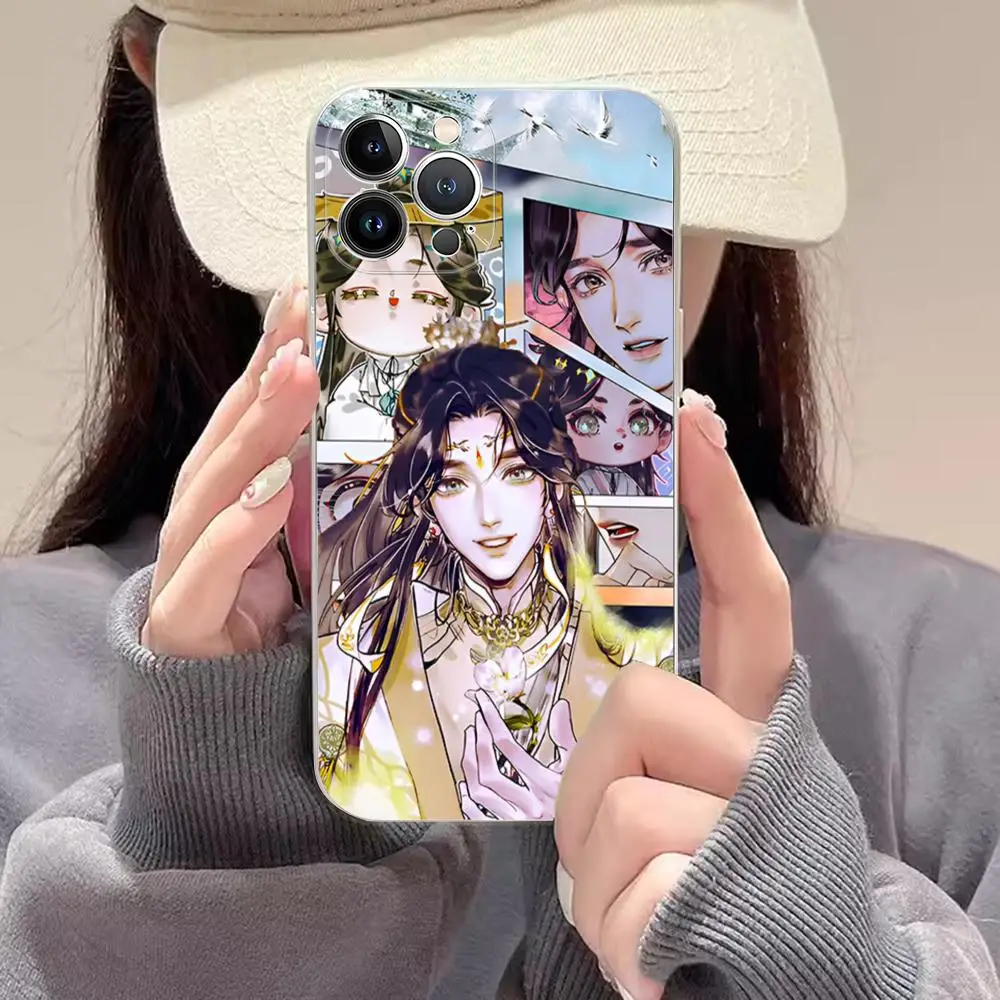 Heaven Officials Blessing Tian Guan Ci Fu Phone Case Silicone Soft for iphone 15 14 13 12 11 Pro Mini XS MAX 8 7 6 Plus X XS XR