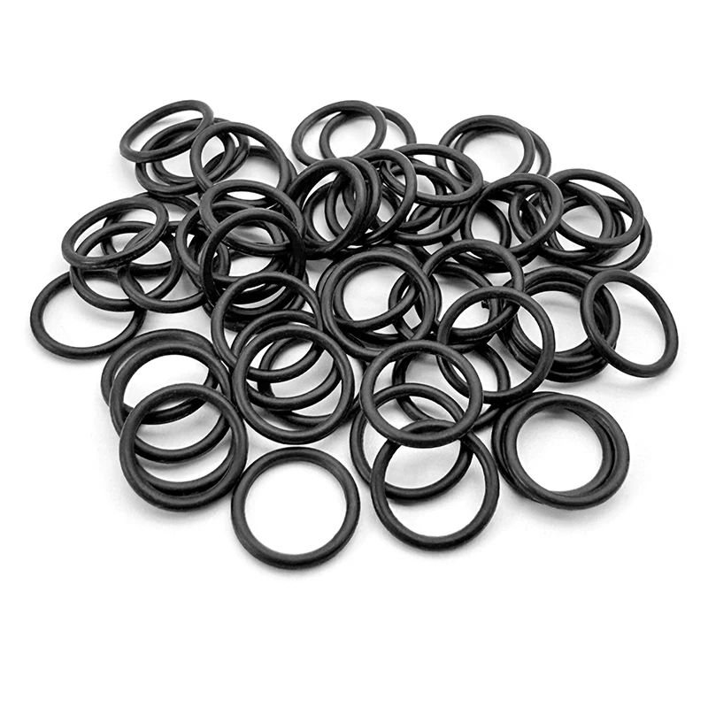 CS 1.8mm Rubber O Ring NBR Oil Sealing Gaskets Round Shape Seal High-Elasticity O Type Washer for Pipe/Valve Leak-Proof