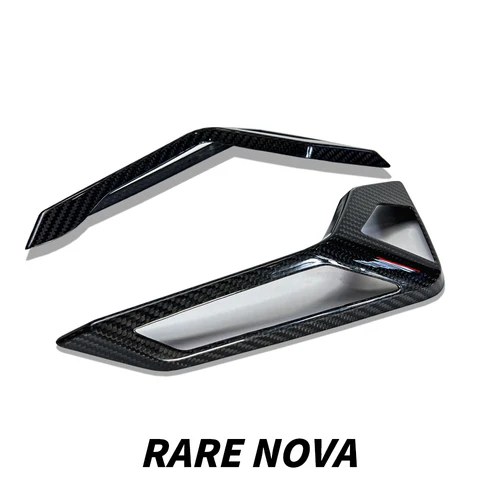 Imagen 2 del producto Protector de cubierta de lente de faro de fibra de carbono 2024 para KTM DUKE 390 duke390 KTMR2R 390 DuKe-nuevo modelo de protector de faro