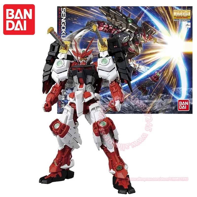 BANDAI MG 1/100 SENGOKU ASTRAY GUNDAM Assembled Model Movable Doll Collection Ornaments Animation Peripherals Trendy Figures