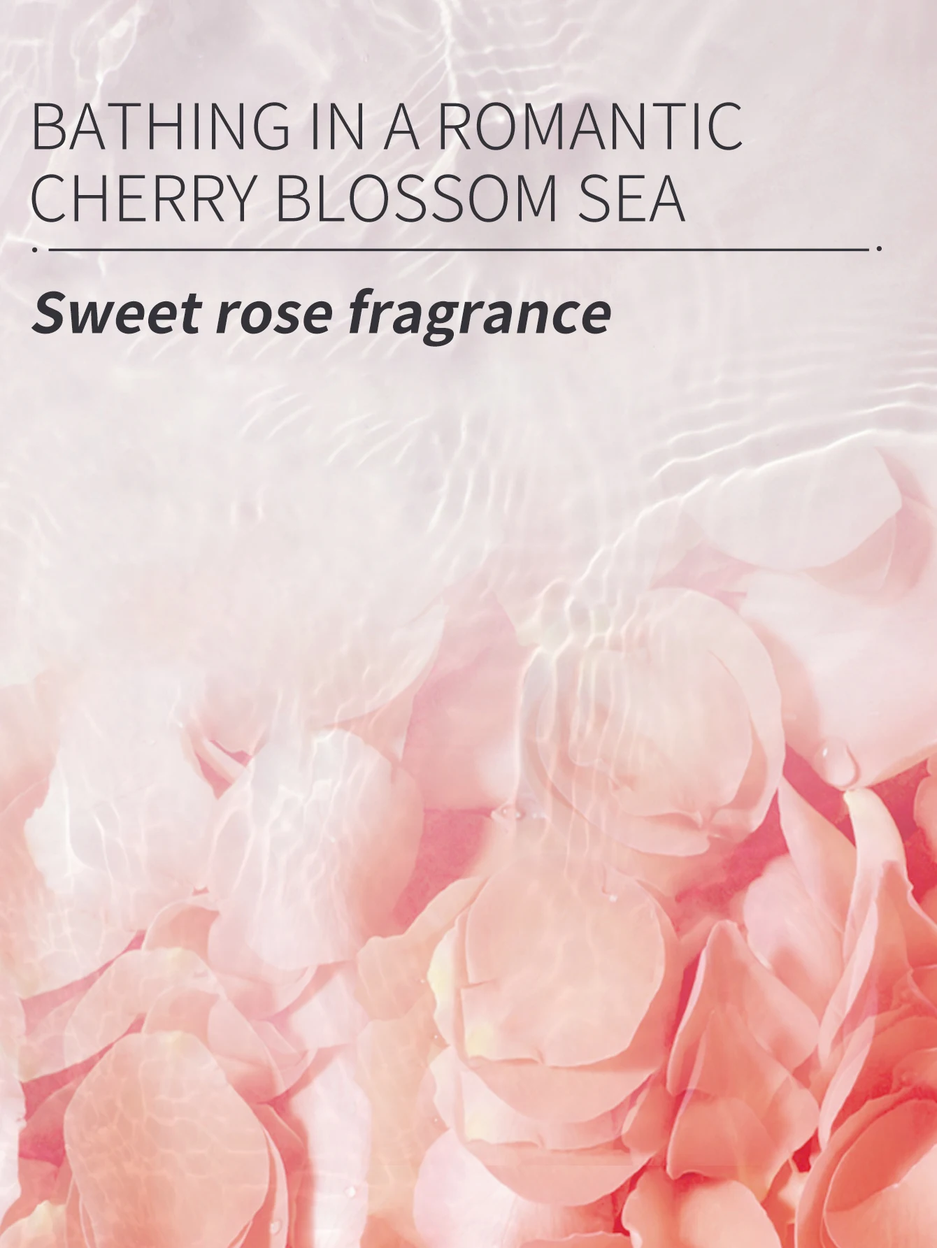 BaiXiangJi Cherry Blossom Fragrance Shower Gel