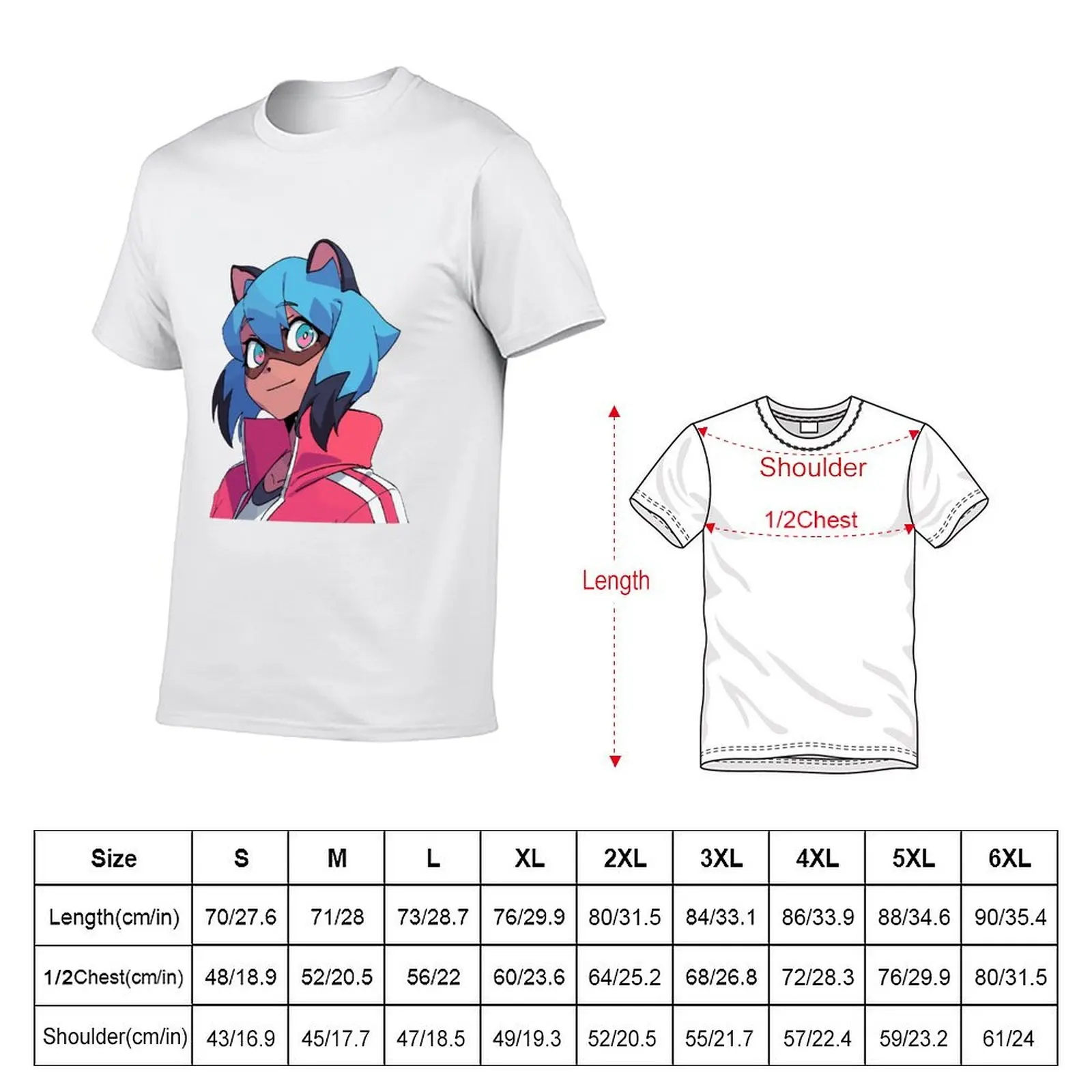 Michiru Kagemori T-Shirt Work Outdoor T-Shirt for Men