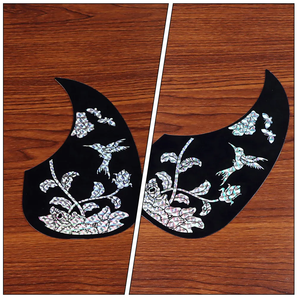 Guitar Pick Guard Acoustic Guards with Butterfly Plastic Pickguard PVC Accessories