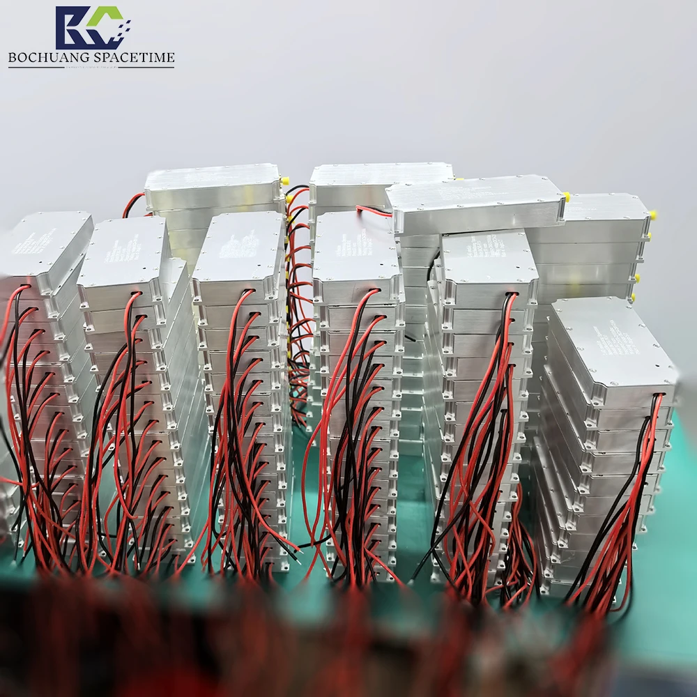 

Provide RF power amplification module with signal source for airspace control of FPV black flying unmanned aerial vehicles