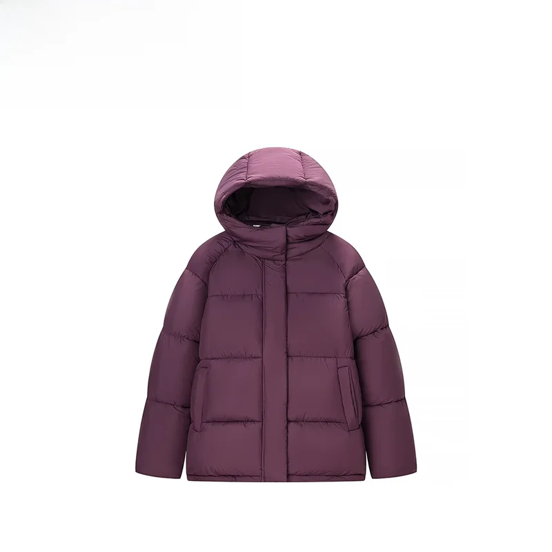 

Теплый хлопковый джет с капюшоном. Простая модная осенняя новинка. Женская одежда. Универсальный базовый дизайн от ZR.