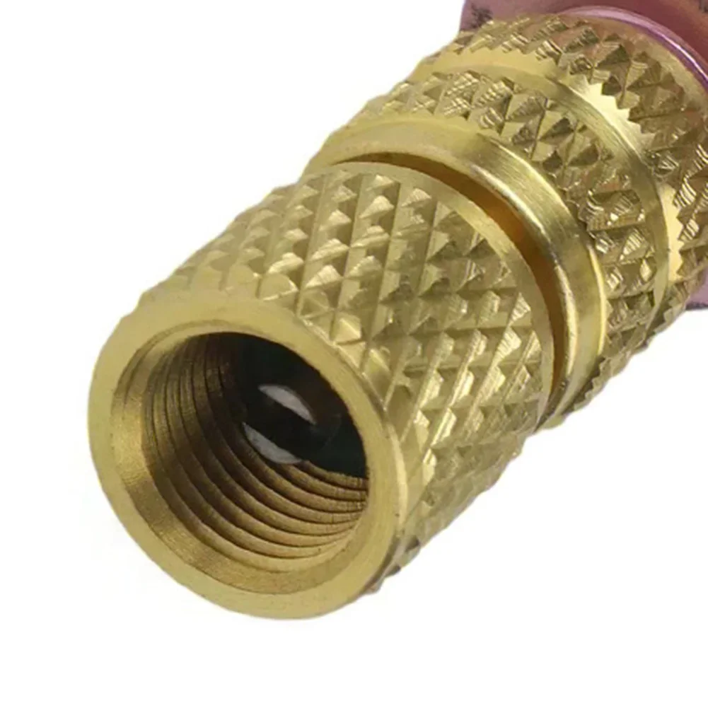 

Vacuum Rated Valve Core Removal Tool Dual Head Brass For R410A For R32 For R22 For HVAC A/C Refrigerant-Service Wrench Set
