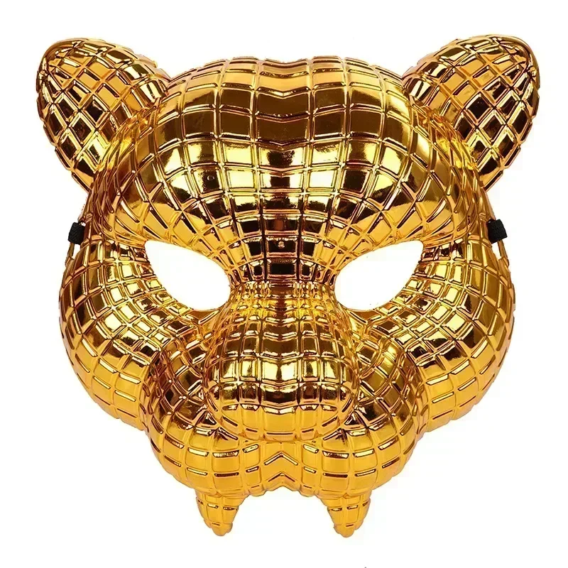 

New Money Leopard Mask Cosplay Leopard Halloween Tiger Adult Party Prop Mask