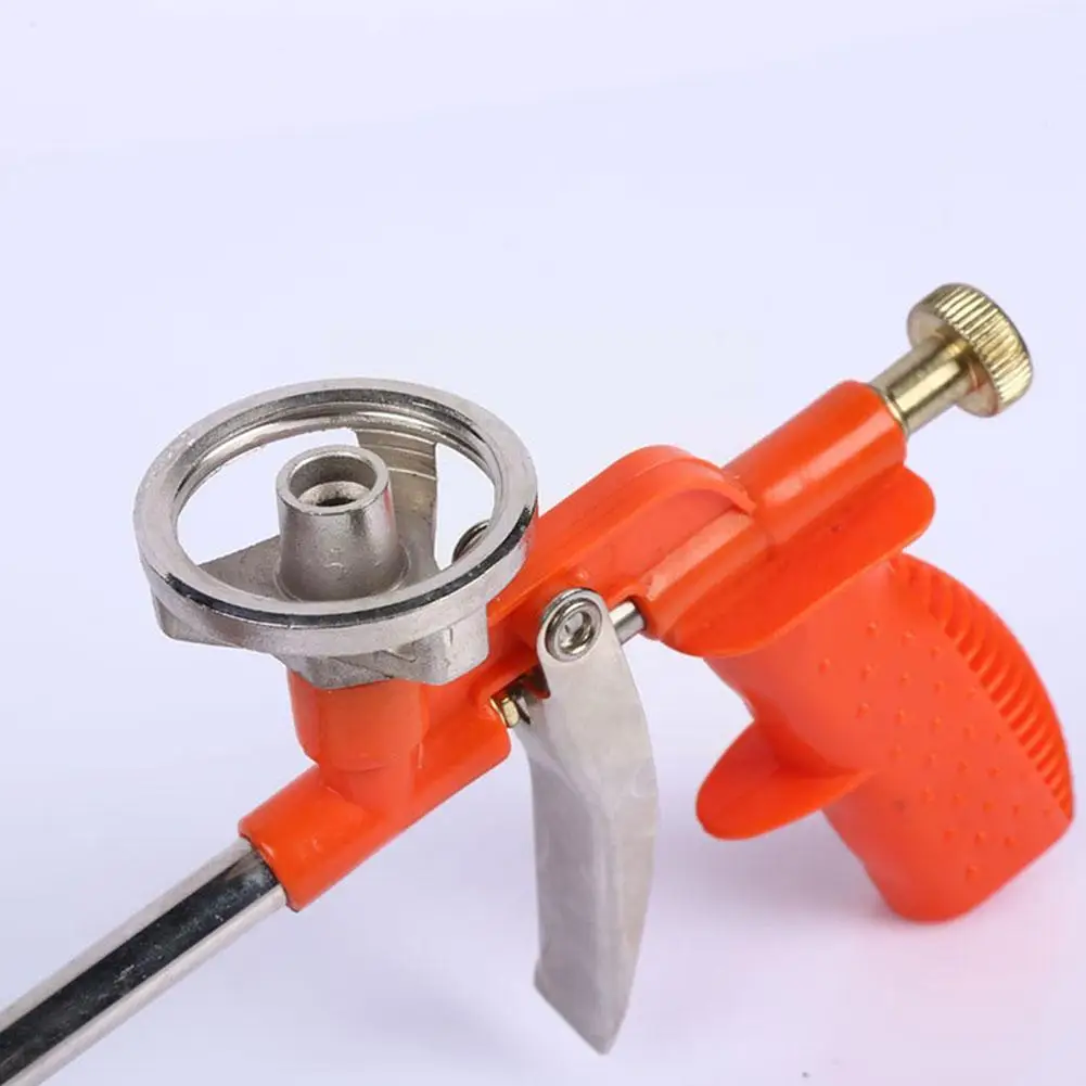 Foam Expanding Spray Gun Foam Glue Gun All Metal Polyurethane Foam Gun Tool Gun Glue Sealant Specia Bubble Tool R7y1