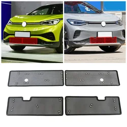 For Volkswagen VW ID.4 ID.4X ID4 2021 2023 Front Center Grille Mesh Insert Net Accessories Protective Radiator Anti Pest Debris