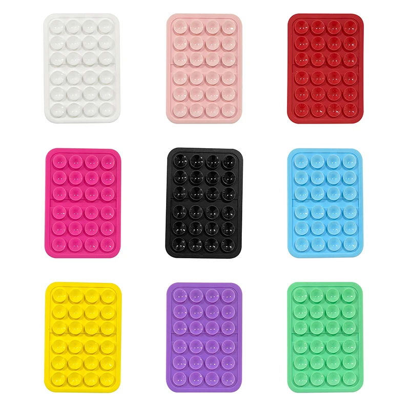 Support Adhésif en Silicone pour Téléphone Portable, Antidérapant, Mains Libres, à Aspiration