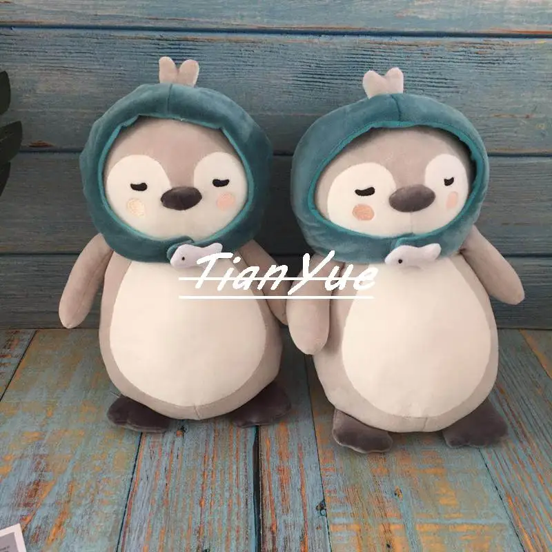 

2023 Crash Landing on You, милая кукла-пингвин, детский подарок на Рождество, день рождения, игрушка 38 см