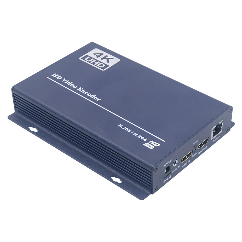 4K30 H.265 HEVC HDMI to IP Video Encoder with HDMI Loopout 4K UHD MPEG-4 Live Streaming Encoder for /RTSP/RTMP