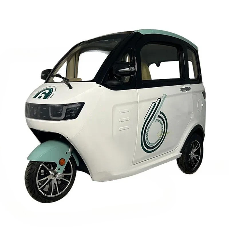 Mini Fully Enclosed Electric Vehicle for Adults Compact Household Transportation Car Recreational Use