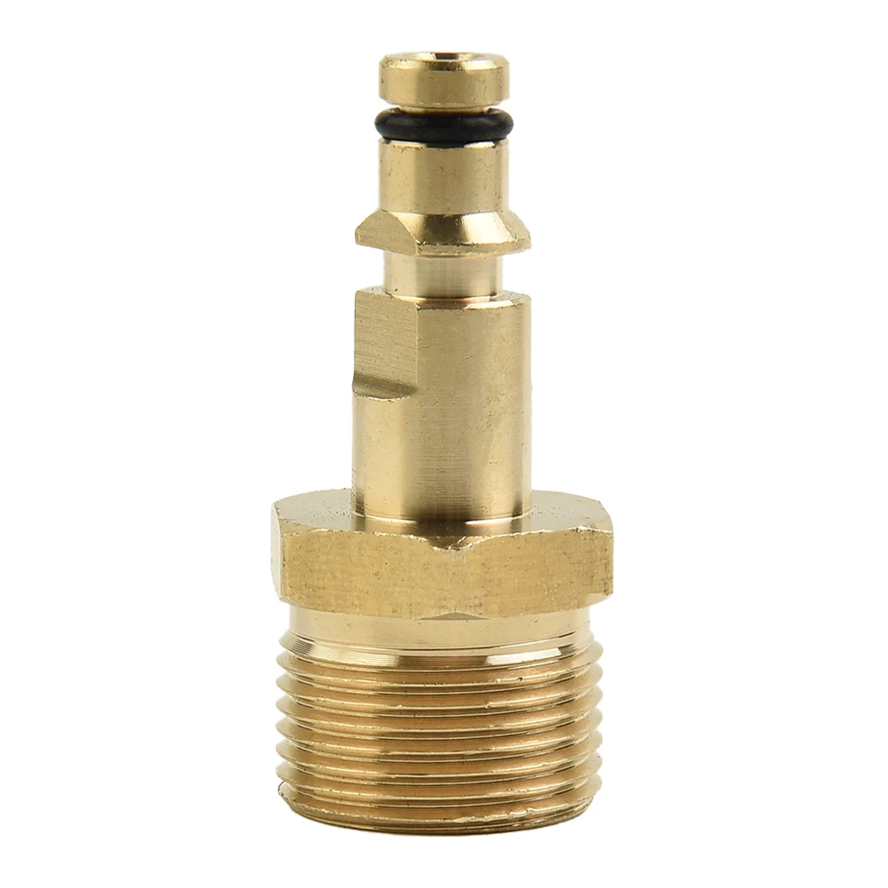 1pc Adapter M22 Pressure Washer Quick Connect Plug-In Nipple Hose Adapter Garden Supplies Accessories