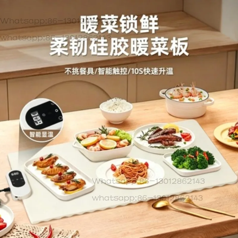Silicone vegetable warming mat multi-function plug-in intelligent temperature control heating vegetable warming board