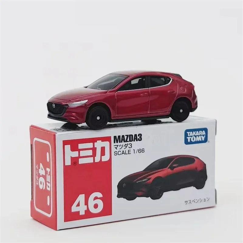 7CM Mazda 3 Simulation Mazda3 Alloy Mini Car Model Diecast Toy Collectible Metal Vehicle Ornament