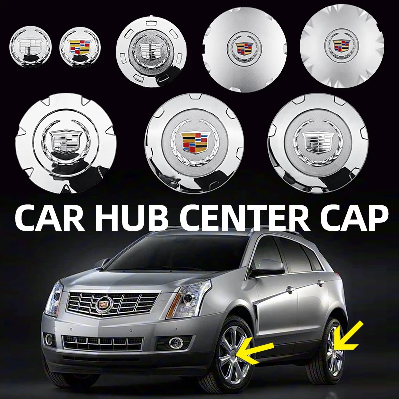 

4 шт. 140 мм, 168 мм, 200 мм, 203 мм — колпаки на центральные отверстия колесных дисков для Cadillac Escalade SRX, аксессуары с логотипом и эмблемой для автомобильных шин