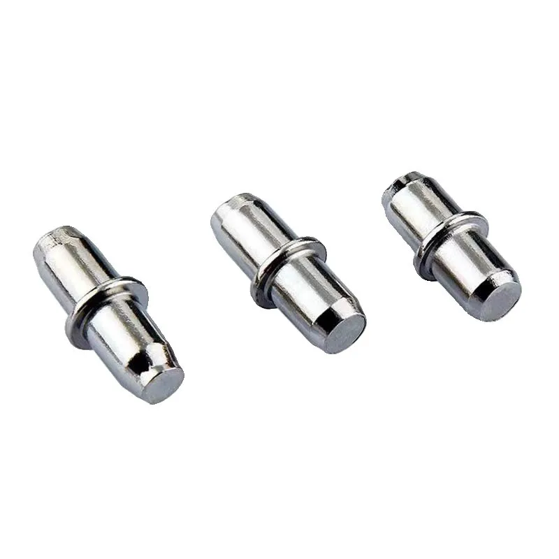 52 pcs Shelf Support Pins, Iron Metal Material, suitable for Wardrobe Shelf Support, Compact Peg Design