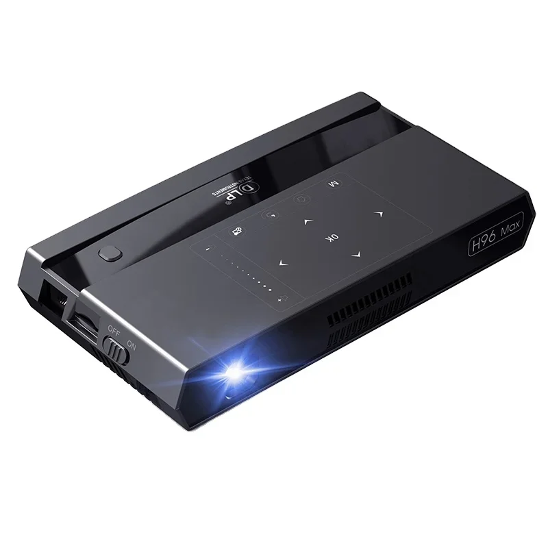 Presentation Equipment Brand Mini Projector Everycom H96 Max DLP Support 4K Wifi Android Voice Control Smart Video Home Theater