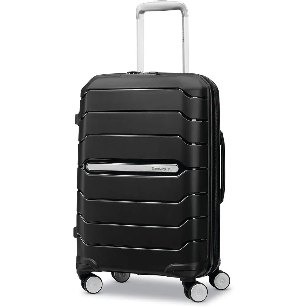 

Expandable Hardshell Spinner Suitcase - TSA Approved, Lightweight Travel Luggage - Black