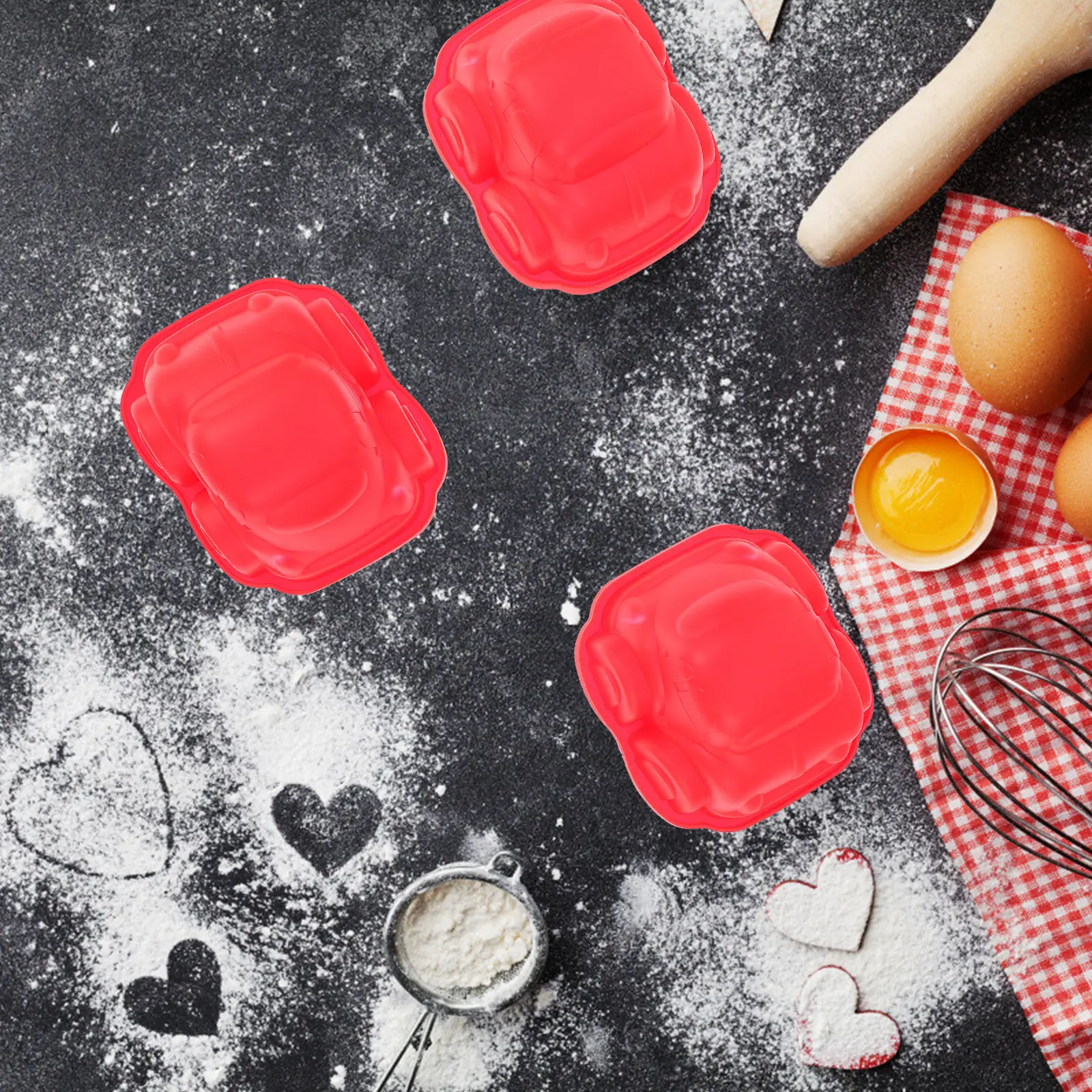 Набор из 4 креативных форм для – обзор и цена Baking Kitchen At Home