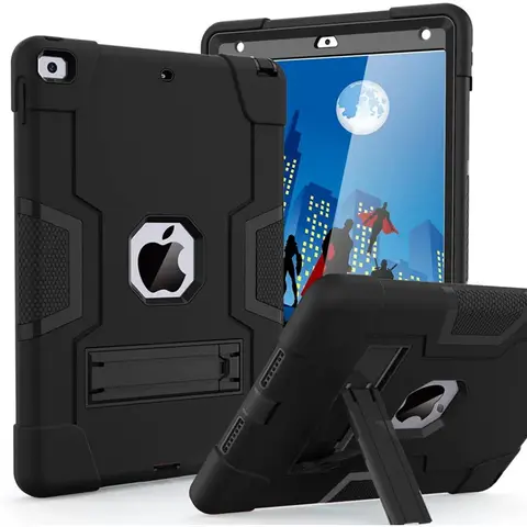 Armor Stand Shockproof Kids Tablet Case for IPad Air 10.2 10.5 11 12.9 Inch 2021 I Pad Pro 9.7 Mini 6 5 4 3 2 7th 8th 9th Cover