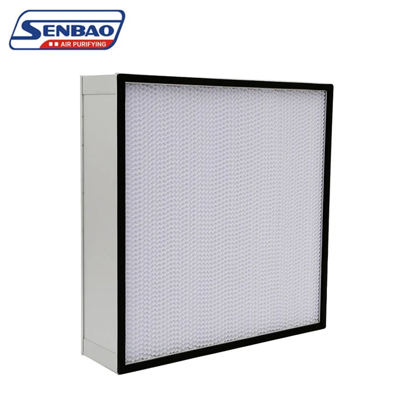 

High Quality H14 HEPA Filter 99.999% Air Filter New Box Construction