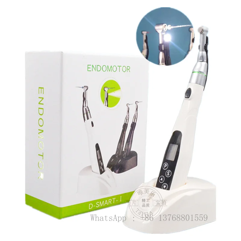 Reciprocating Wireless LED Light Den Tal Endo Motors 6 Working Mode With 16:1 Contra Angle Handpiece Endodontic Tools